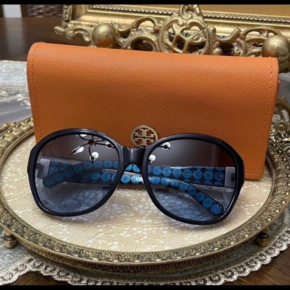 Tory Burch Blue Sunglasses Women